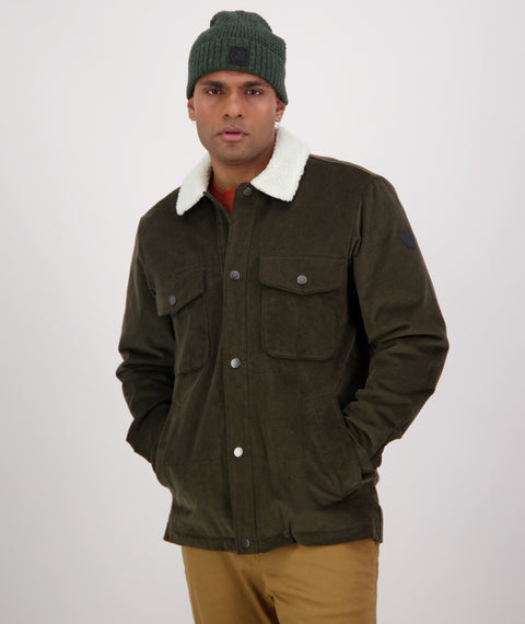 Swanndri - Kaituna Corduroy Jacket - Olive Green