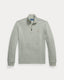 Polo Ralph Lauren - Premium Estate-Rib Knit Quarter Zip Jumper - Faded Mint
