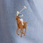 Polo Ralph Lauren - Belted Oxford Shirtdress - Blue