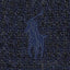 Polo Ralph Lauren - Wool Blend Houndstooth Trouser Sock - Navy