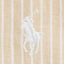 Polo Ralph Lauren - Linen Shirt - Custom Fit - Stripe - Beige/White