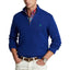 Polo Ralph Lauren - Cotton Quarter-Zip Sweater - Heritage Royal