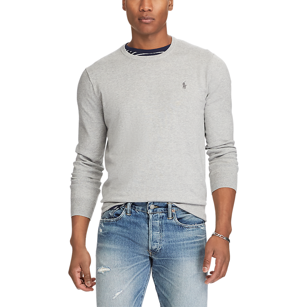 Polo_Ralph_Lauren_Slim_Fit_Cotton_Sweater_Heather