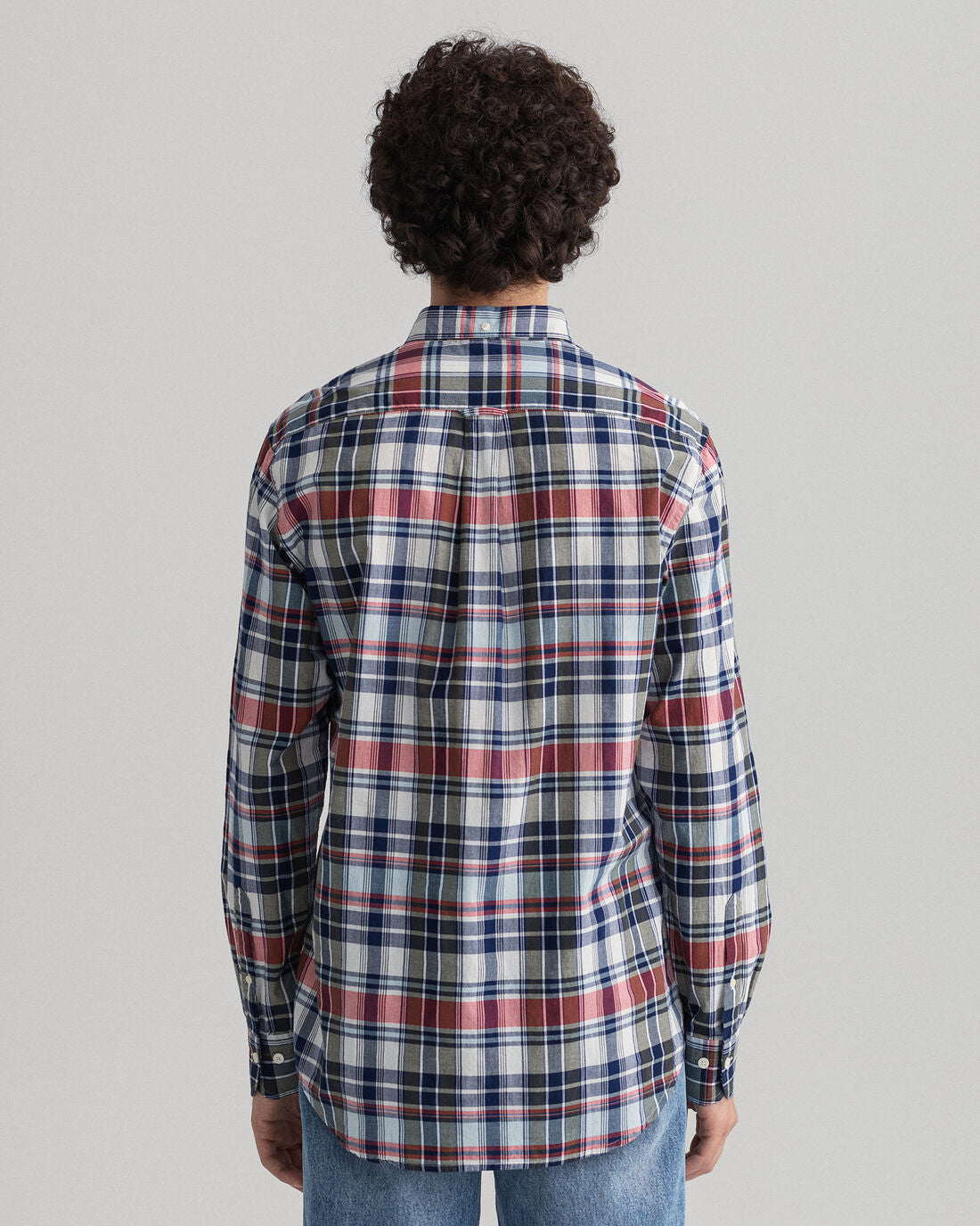 GANT - Indian Madras Check Shirt - Persian Blue