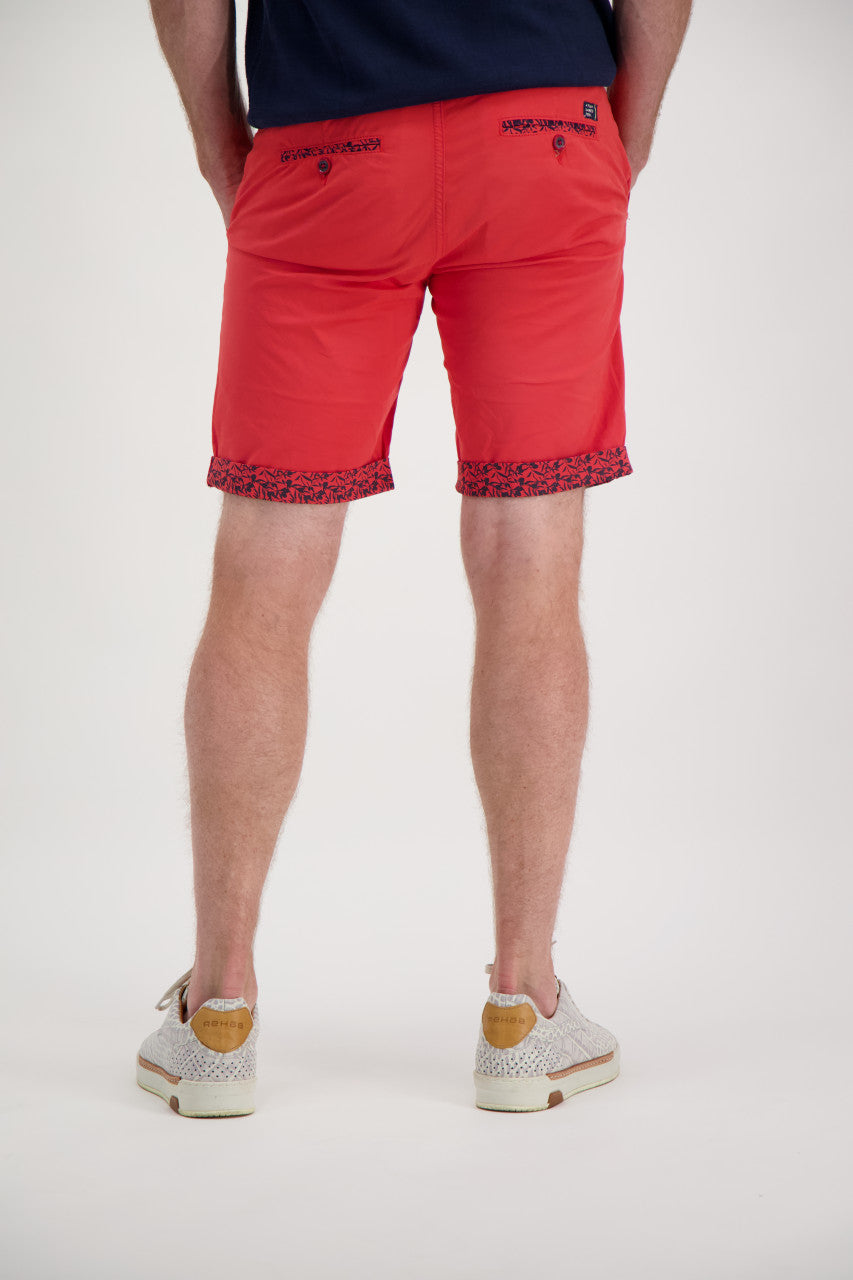 A Fish Named Fred Bermuda Short Bright Red – Blowes Clothing