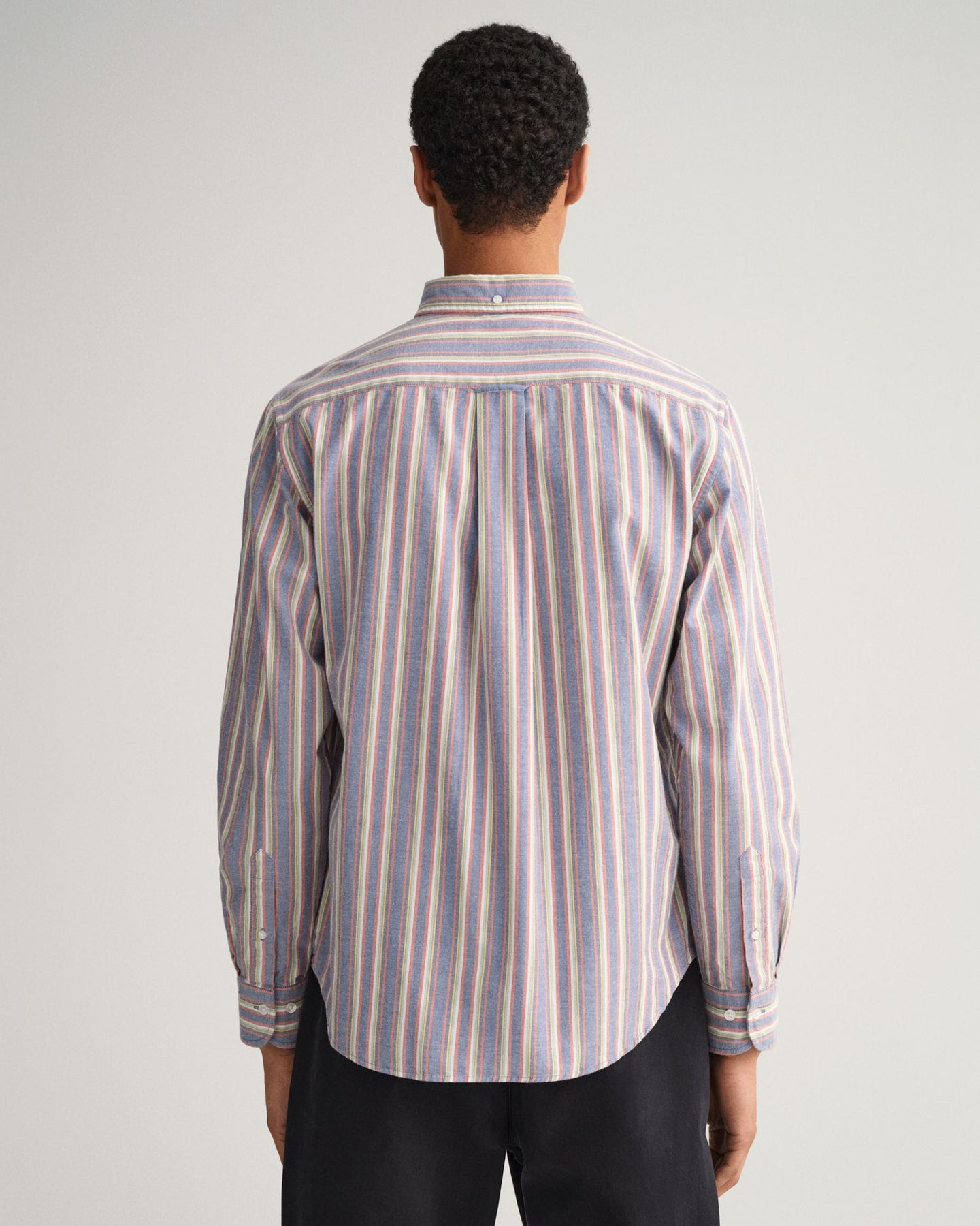 GANT - Oxford Shirt - Multi Stripe - College Blue