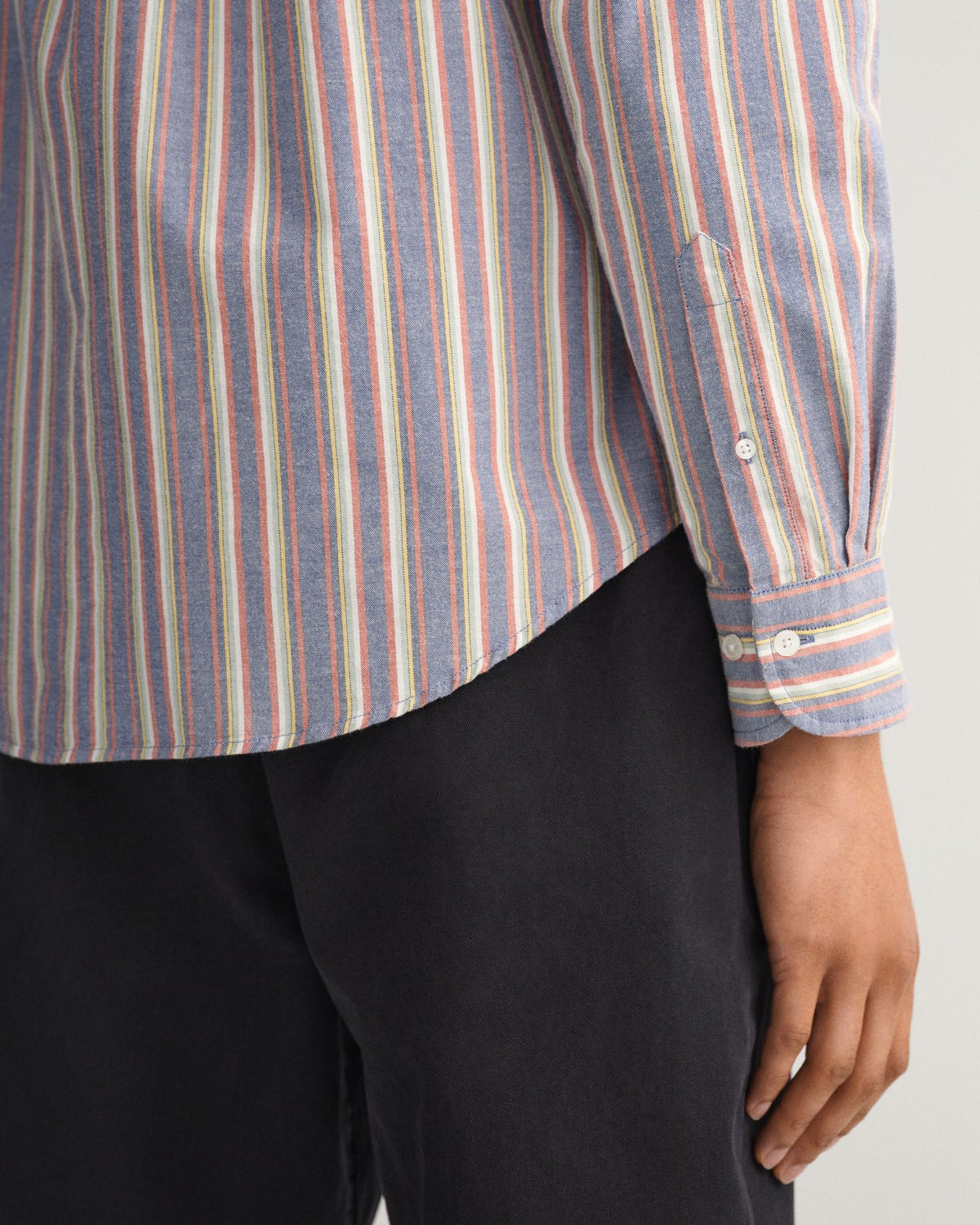 GANT - Oxford Shirt - Multi Stripe - College Blue