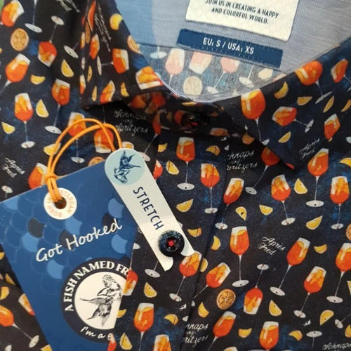 A Fish Named Fred - Aperol - navy