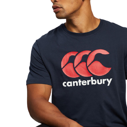 Canterbury - Anchor Tee - Classic Grey Marle | Navy