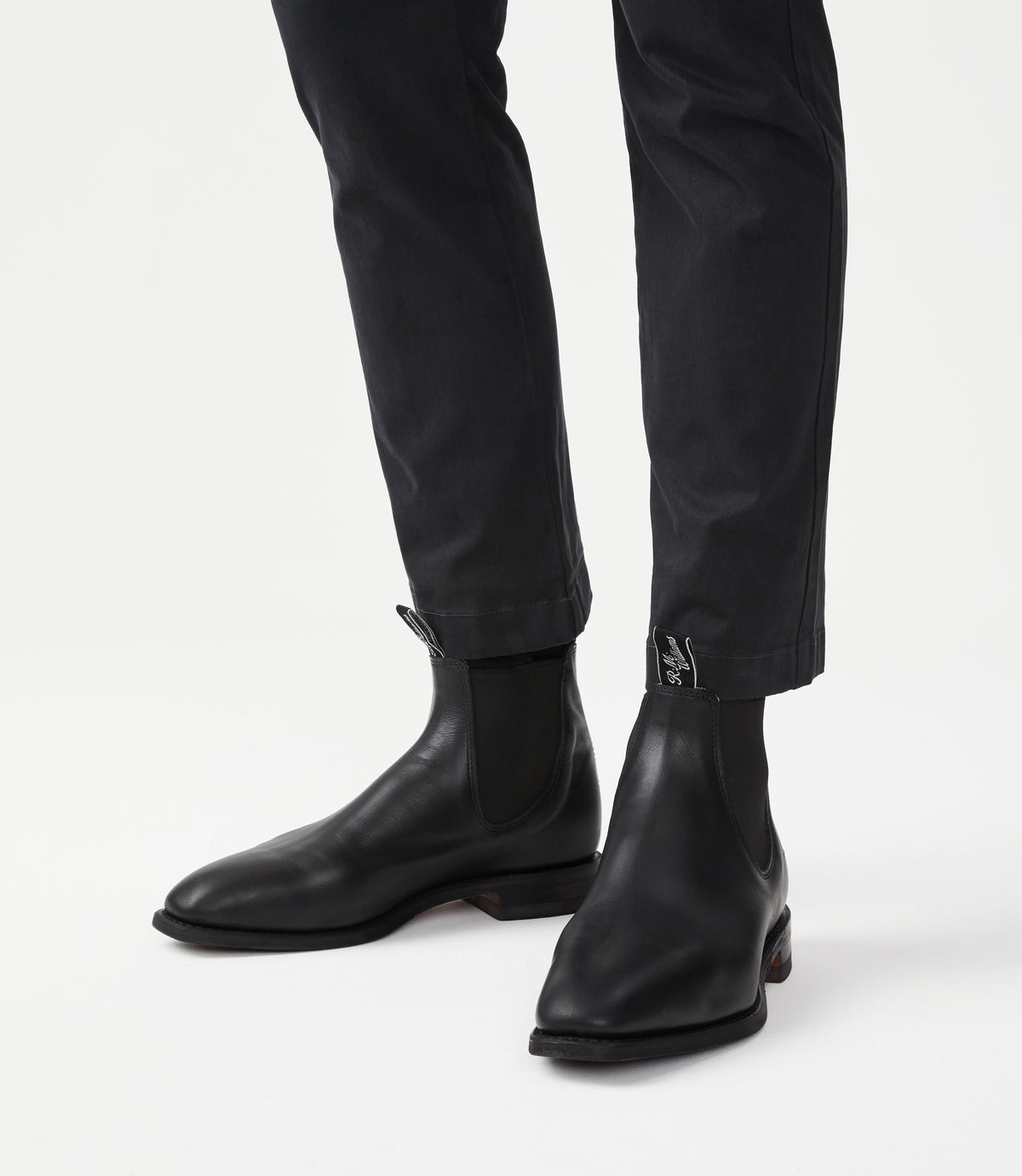 R.M.Williams - Dynamic Flex Craftsman - Yearling Leather - Black - H Fit