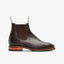 RM Williams - Dynamic Flex Craftsman - Rum - Brown Elastics - Raw Edge