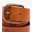 R.M.Williams - Stone Hut Belt - Antique Brass Hardware - Tan