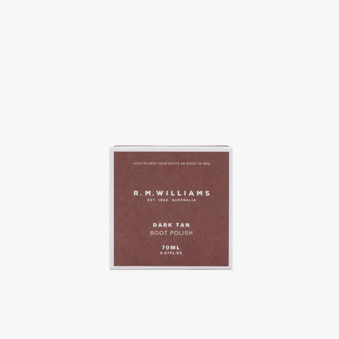 R.M.Williams - Stockmans Boot Polish - Dark Tan