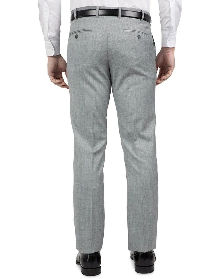 Cambridge - Wool Blend Jett Trouser - Grey