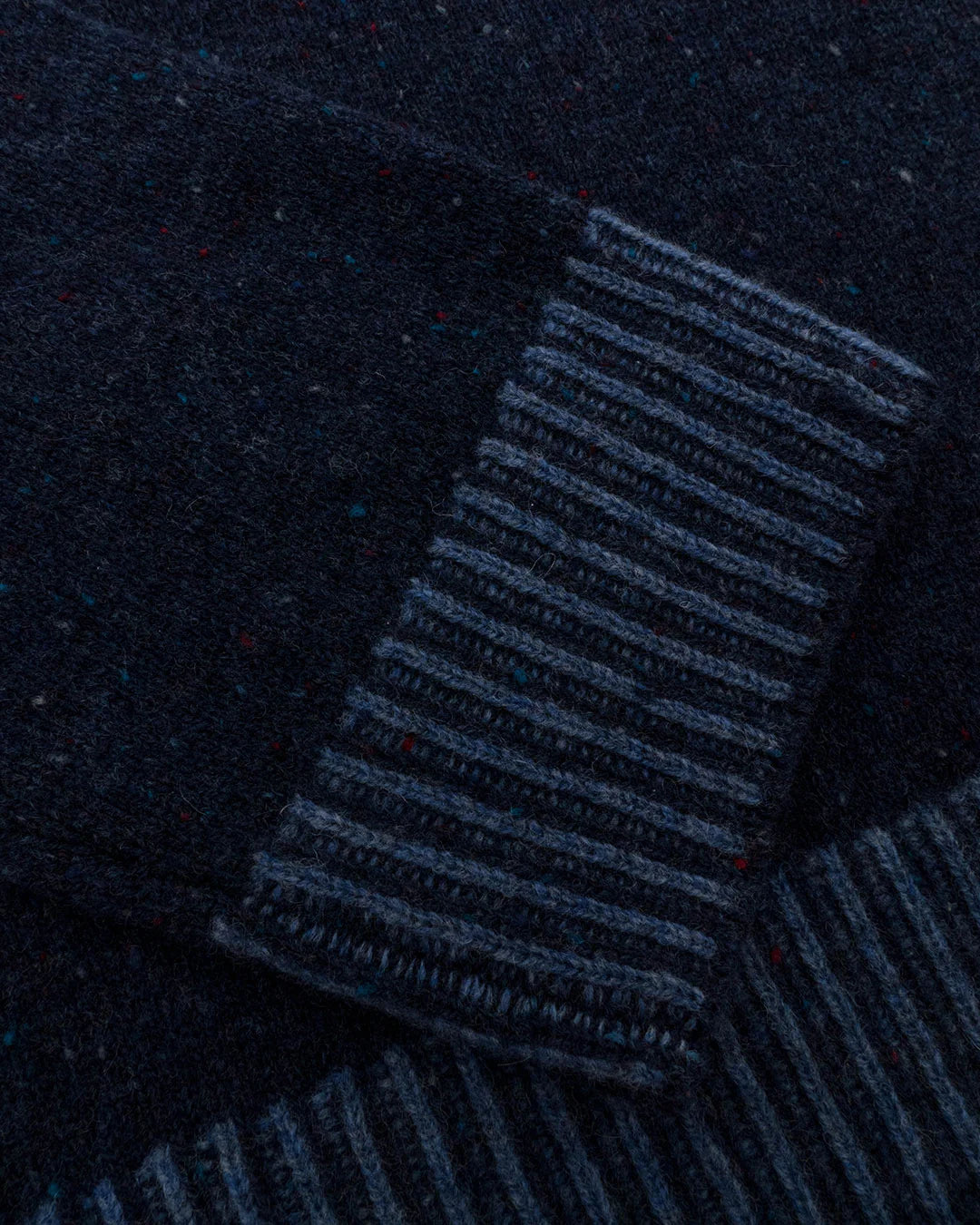 Colours & Sons - Crew Neck Merino Jumper - Midnight Blue