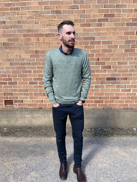 Colours & Sons - Crew Neck Jumper - Green