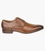 Kobe Plain Toe Derby - Tan | Black