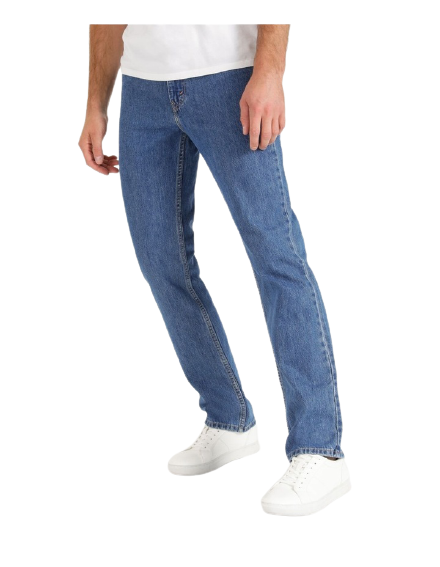 Levi 516 Red Tab Jean Regular Fit Stonewash Blowes Clothing