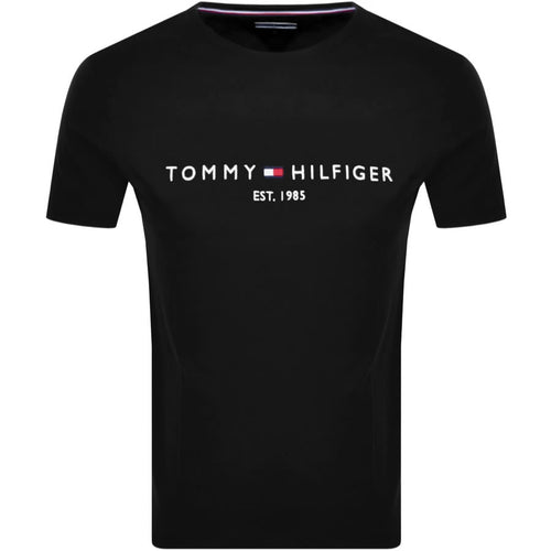 Tommy_Hilfiger_Logo_Tee_Black