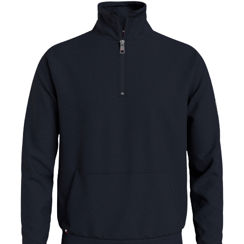 Half zip deals sweatshirt tommy hilfiger