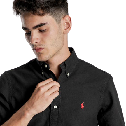 Ralph lauren clearance black oxford shirt
