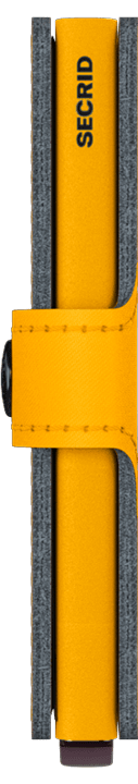 Secrid - RFID Protected Mini Wallet - Yard - Ochre