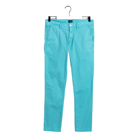Gant-Slim-Fit-Sunfaded-Chino-Aqua