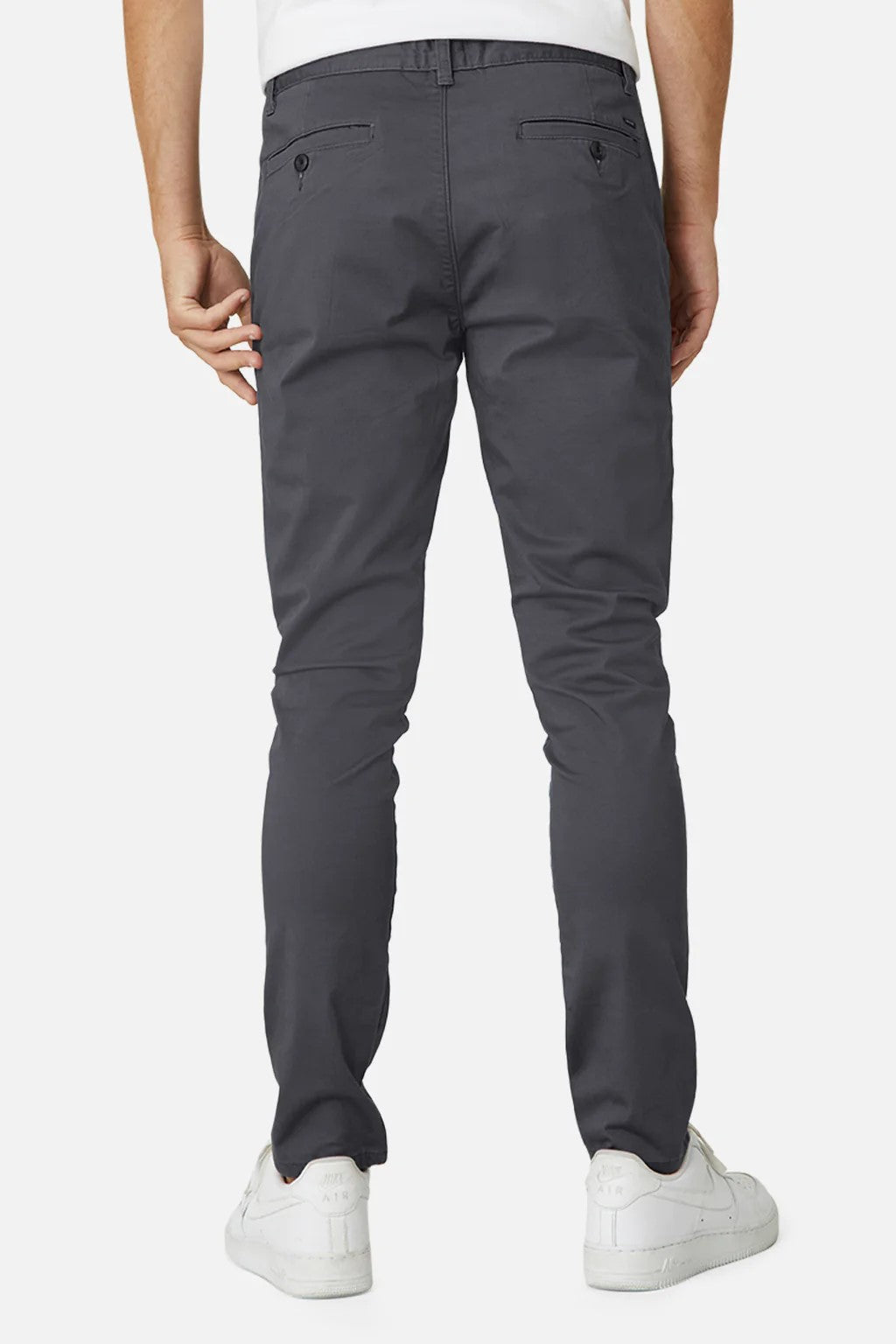 Industrie - The Cuba Chino Pant - Antique Navy | Caramel