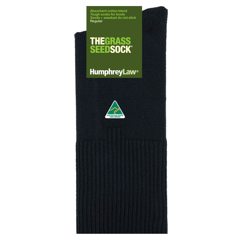 Humphrey Law - The grass seed sock - navy