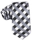 OTAA - Black , White and Grey Checkered Tie