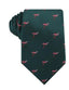 OTAA - Caribbean Royal Green Flamingo Necktie