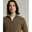 Ralph Lauren - Luxury Jersey Quarter Zip Pullover - Brown