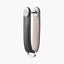 OrbitKey - Key Organiser - Leather - Charcoal with Grey Stitching