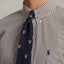 Ralph Lauren - Custom Fit Poplin STretch shirt - striped - Brown & White