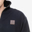 Swanndri Mariner Zip Neck Wool Jumper - Navy