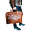Oran Leather - Turku Briefcase Satchel Bag - Brandy | Brown