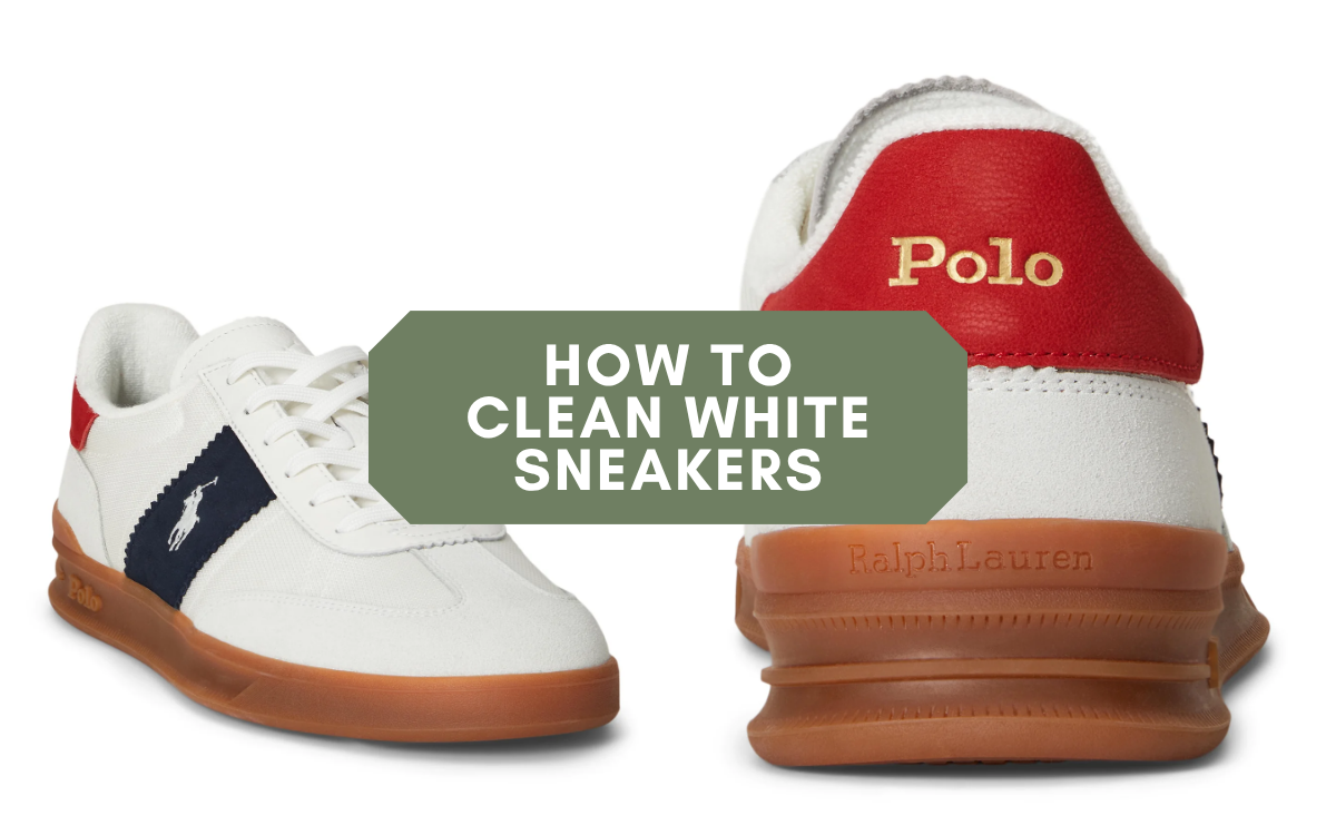How to Clean White Sneakers, By Material