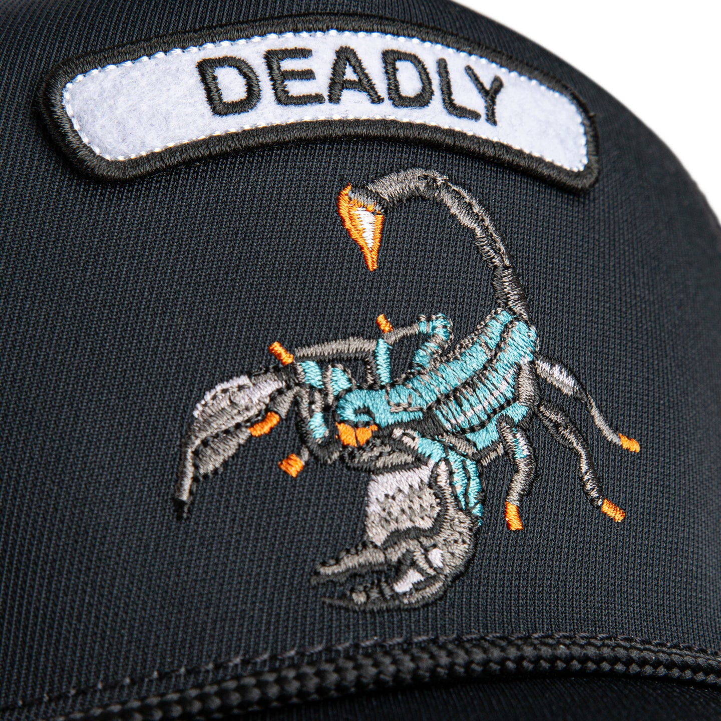 Goorin - Animal Trucker Cap - Deadly Scorpion - GB2 - Black