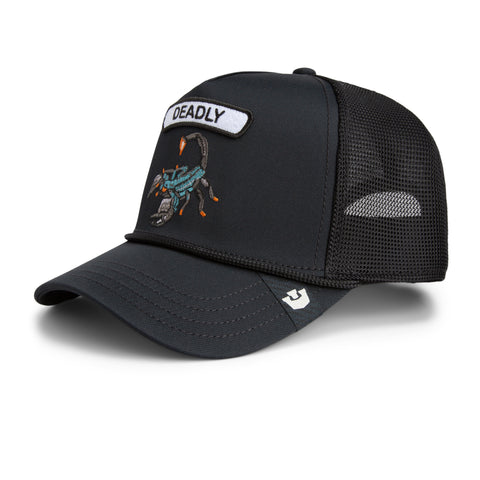Goorin - Animal Trucker Cap - Deadly Scorpion - GB2 - Black
