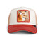 Goorin - Animal Trucker Cap - Fox - Good Looks - Burnt Orange/Cream/Beige