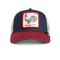 Goorin - Animal Trucker Cap - Cock - Navy/Burgundy