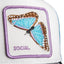 Goorin - Animal Trucker Cap - Social Butterfly - Blue, Cream, Yellow Multi 