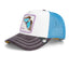 Goorin - Animal Trucker Cap - Social Butterfly - Blue, Cream, Yellow Multi 