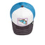 Goorin - Animal Trucker Cap - Social Butterfly - Blue, Cream, Yellow Multi 