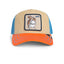 Goorin - Animal Trucker Cap - Squirrel - Nuts - Blue, Beige, Orange Multi