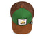 Goorin - Animal Trucker Cap - Busy Bee - Green/Brown