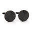 Round Cufflinks - Black