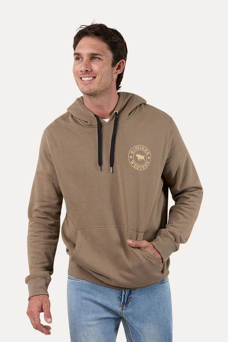 Ringers Western - Signature Bull Hoodie - Mushroom