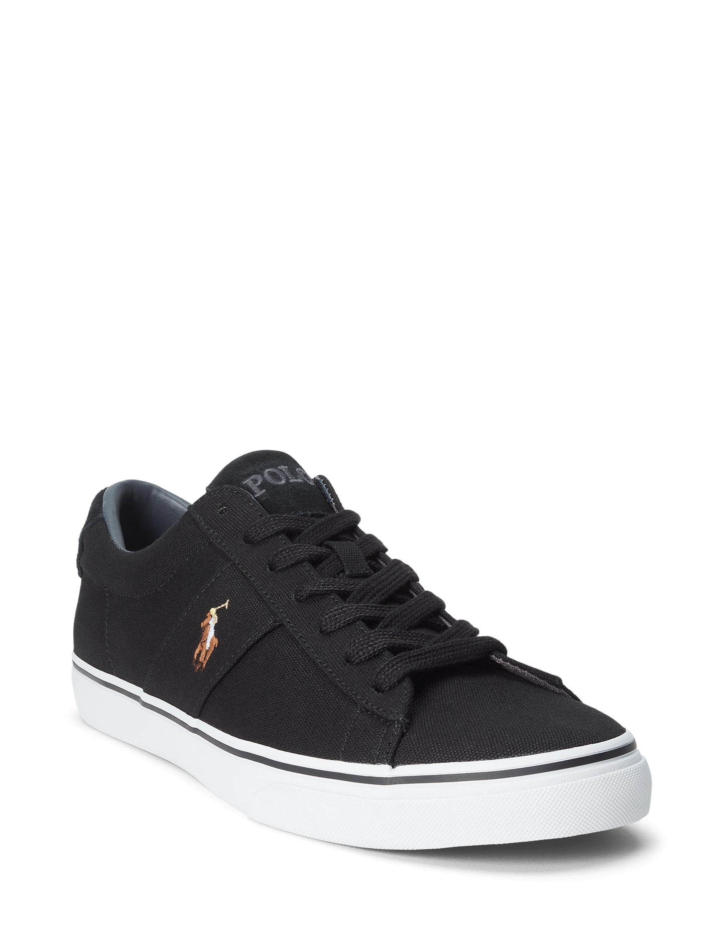 Polo Ralph Lauren - Sayer NE Sneakers - Black with White Sole