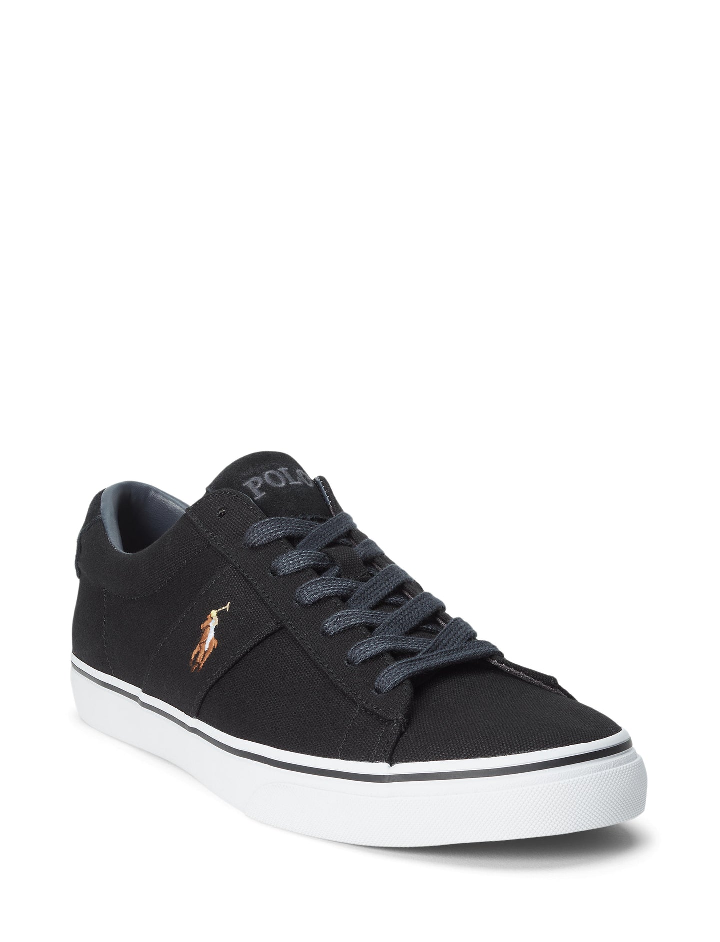 Polo Ralph Lauren - Sayer NE Sneakers - Black with White Sole